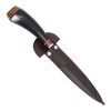 Cuchillo Asta 16 Cm Acero Inox Vaina Vaqueta