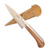 Cuchillos Mango De Madera Y Alpaca Con Hoja De Tuzar Acero Inoxidable Schmieden 14 Cm Estilo TUZAR CRIOLLO