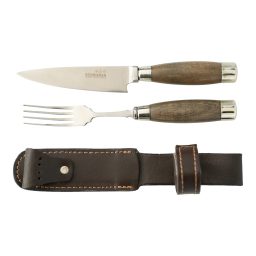 Alternative view of Juego de Tenedor y Cuchillo SCHMEIDEN en Vaina de Cuero