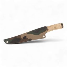 Cuchillo Madera 14Cm Acero Inox EL ESTRIBO con Vaina Estampada Cuchillo Madera 14Cm Acero Inox EL ESTRIBO con Vaina Estampada