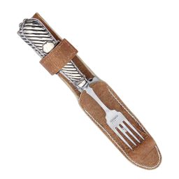 Juego De Cubierto Individual Fino Cuchillo Y Tenedor Alpaca Galloneada SCHMIEDEN Juego De Cubierto Individual Fino Cuchillo Y Tenedor Alpaca Galloneada SCHMIEDEN