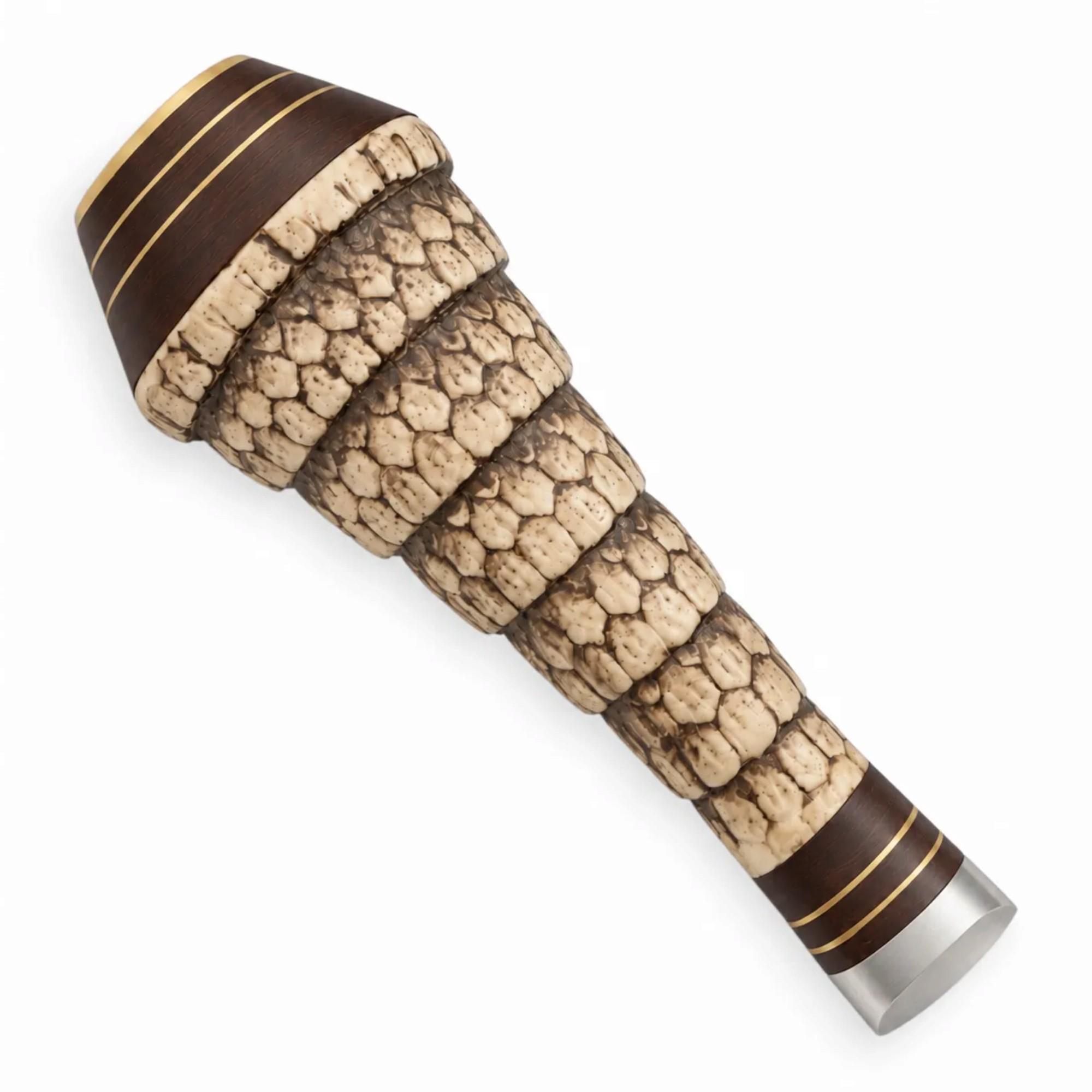 Cuchillo Eco Colita 14 Cm Acero Inox Vaina Vaqueta - Imagen 2